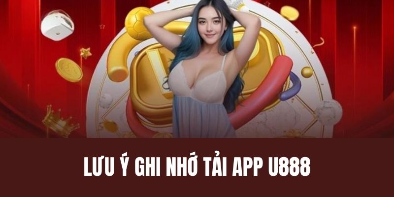 Tải U888 ứng dụng và những điều lưu ý