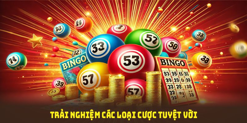 Trải nghiệm các loại cược tuyệt vời trong sảnh lô đề online U888